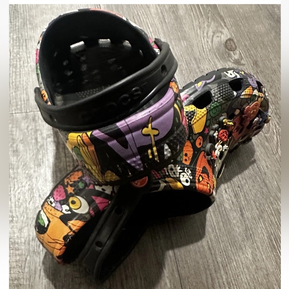 Disney Parks MICKEY & MINNIE Halloween ADULT CROCS M9/W11 men’s Halloween 2022 - Picture 7 of 11